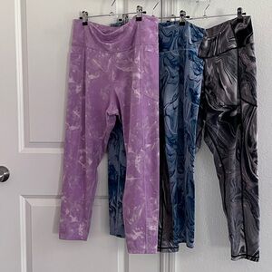 VS sports leggings Yoga pants- set of 3